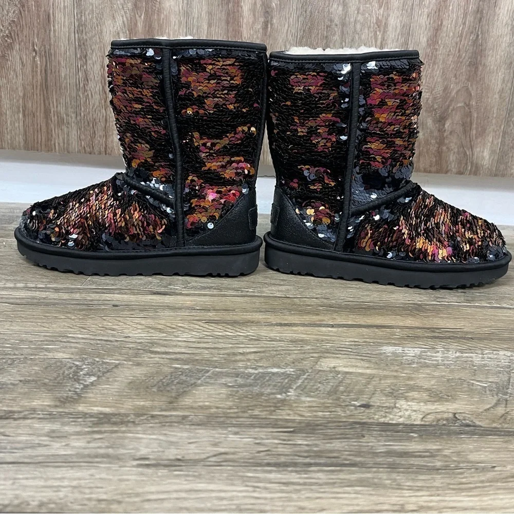 NEW UGG Reversible Sequin Boots